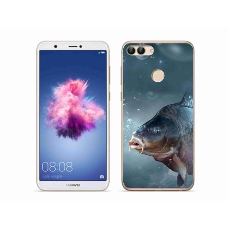 Gél borítás mmCase a Huawei P Smarthoz - ponty és buborékok