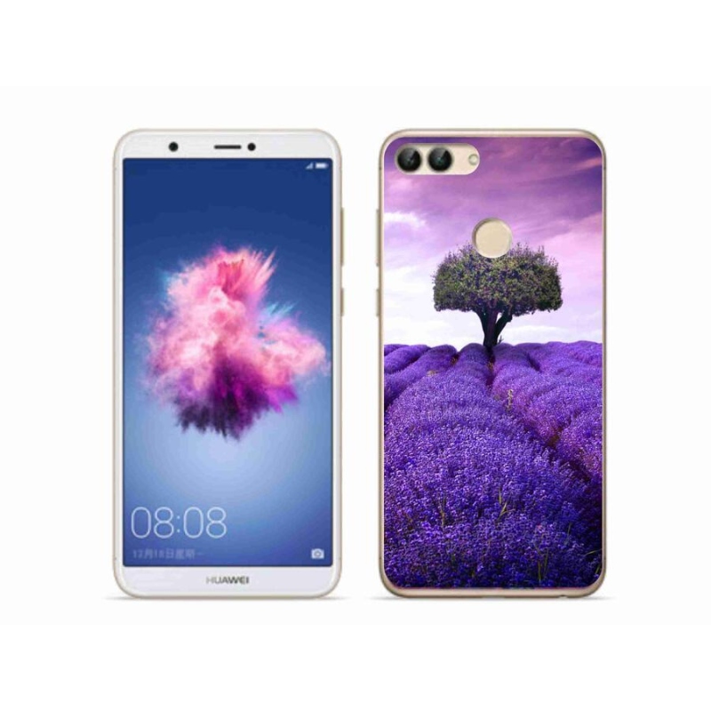 Gél borítás mmCase a Huawei P Smarthoz - levendula rét