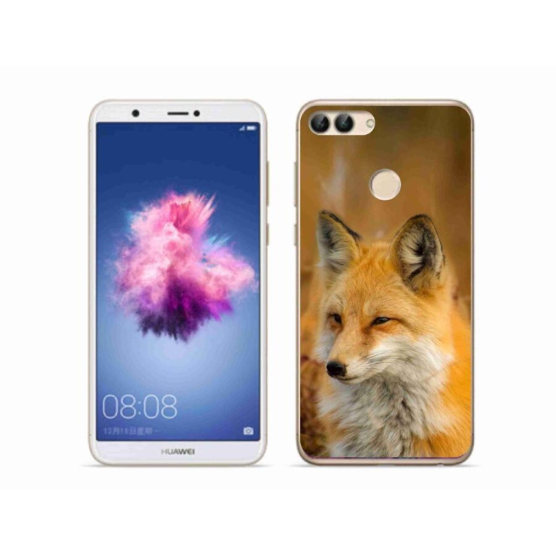 Gél borító mmCase a mobil Huawei P Smarthoz - róka