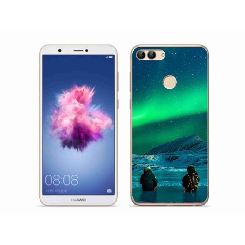 Gél borítás mmCase a Huawei P Smarthoz - sarki fény