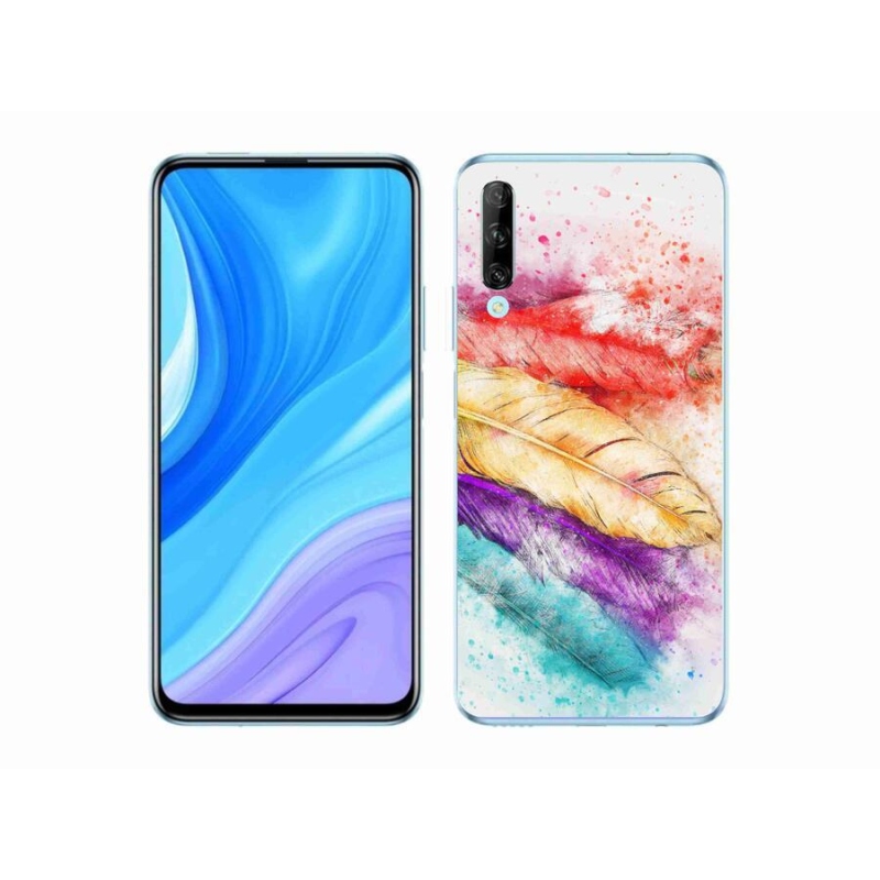 Gél borítás mmCase a mobil Huawei P Smart Pro (2019) - színes toll