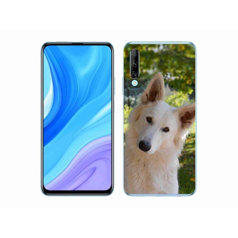 Gél védőhuzat mmCase a Huawei P Smart Pro (2019) - fehér Swiss Shepherd 1