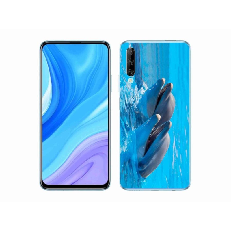Gél borítás mmCase mobil Huawei P Smart Pro (2019) - delfinek