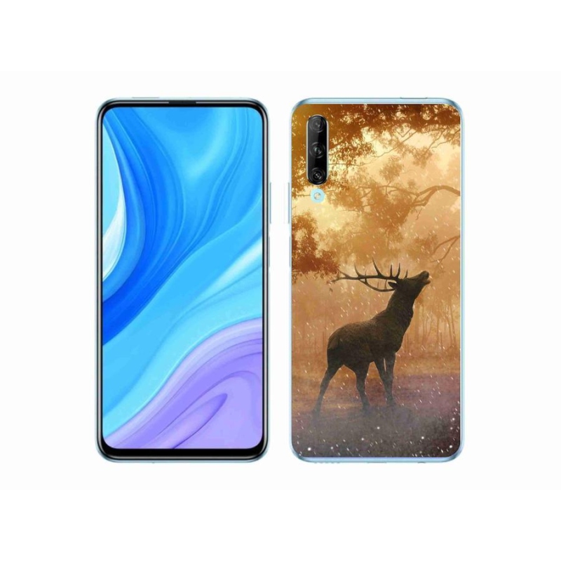 Zselés borítás mmCase a Huawei P Smart Pro (2019) számára - szarvas a vadászaton