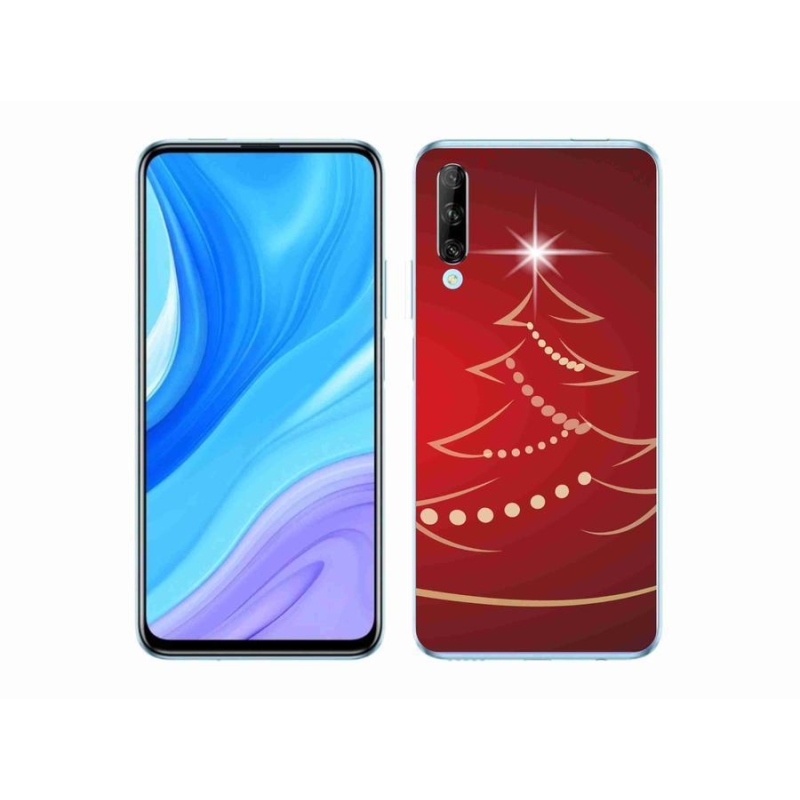 Gél borító mmCase a mobil Huawei P Smart Pro (2019) - karikatúra karácsonyfa