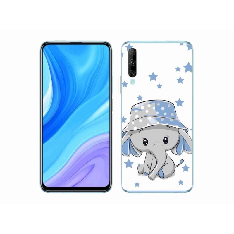 Gél borítás mmCase a Huawei P Smart Pro (2019) - kék elefánthoz