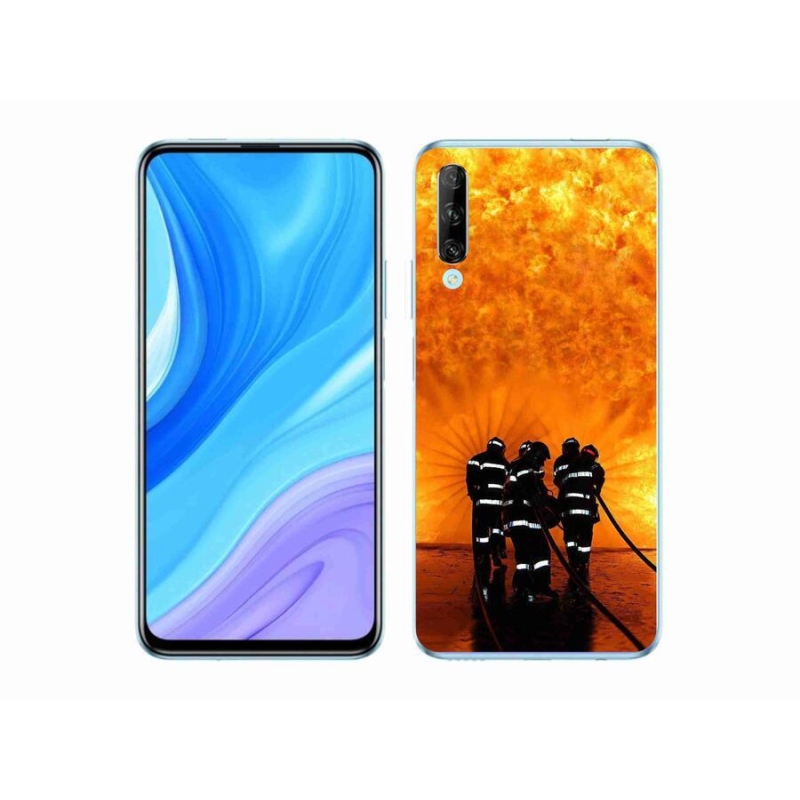 Gél borítás mmCase a Huawei P Smart Pro (2019) - tűz