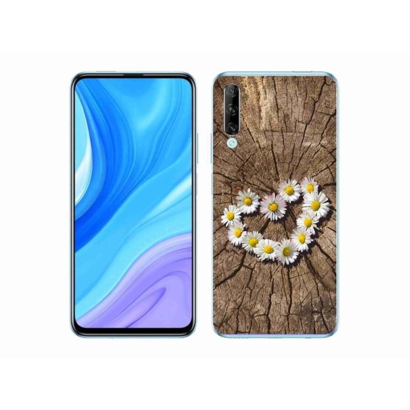 Gél borító mmCase a mobil Huawei P Smart Pro (2019) - szív a százszorszépek szívéhez