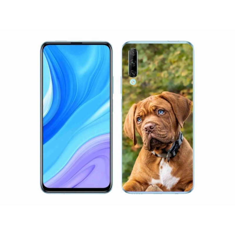 Gél borítás mmCase a Huawei P Smart Pro (2019) - kölyökkutyakékhez