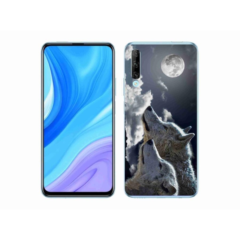 Gél borítás mmCase a Huawei P Smart Pro (2019) - farkasok számára