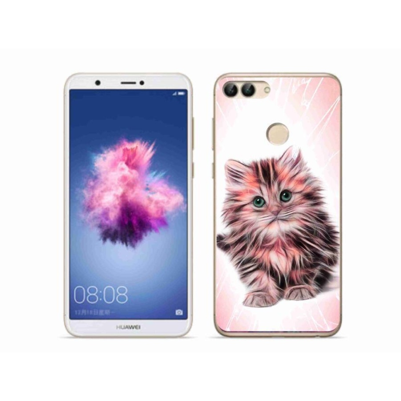 Gél borító mmCase a Huawei P Smart mobilhoz - aranyos cica