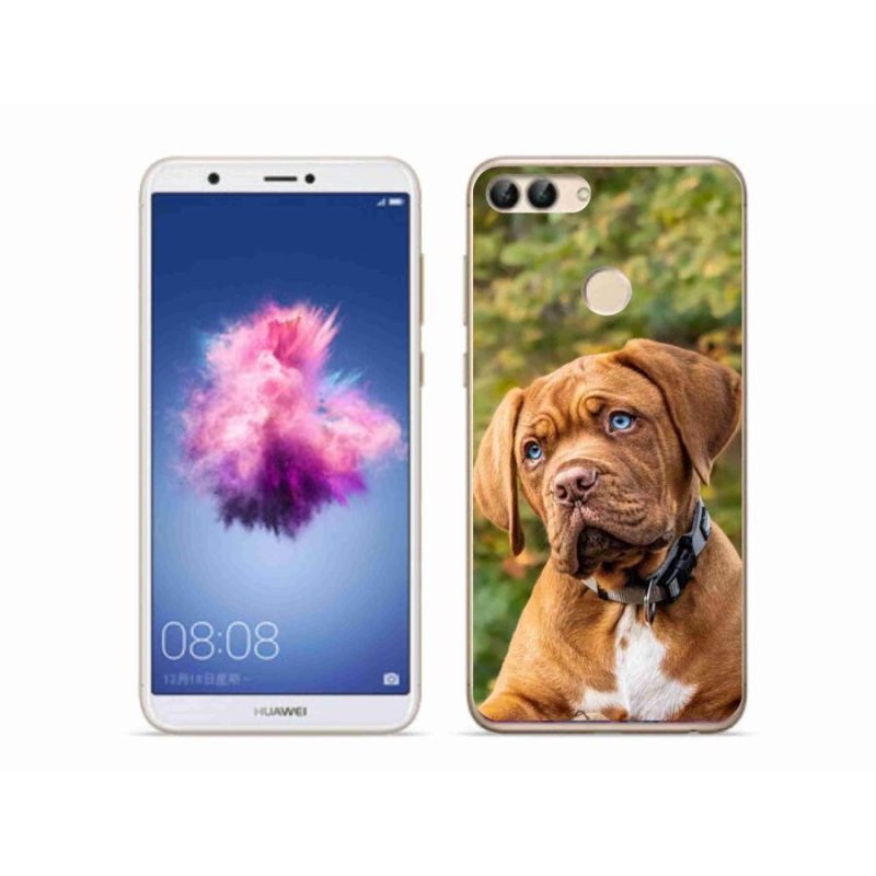 Gél borítás mmCase a Huawei P Smarthoz - kölyökkutyakék