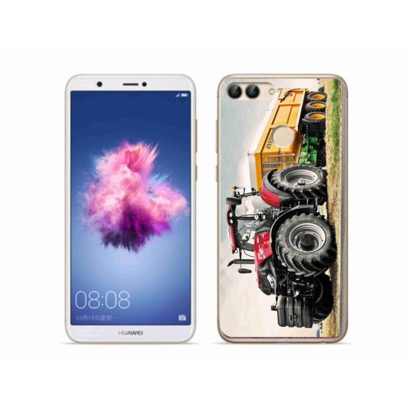 Gél borító mmCase a mobil Huawei P Smart - traktor 3