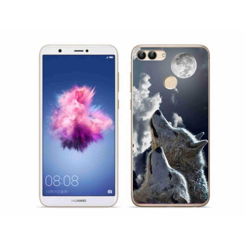 Gél borítás mmCase a Huawei P Smarthoz - farkasok
