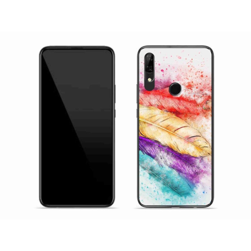 Gél borítás mmCase mobil Huawei P Smart Z - színes toll