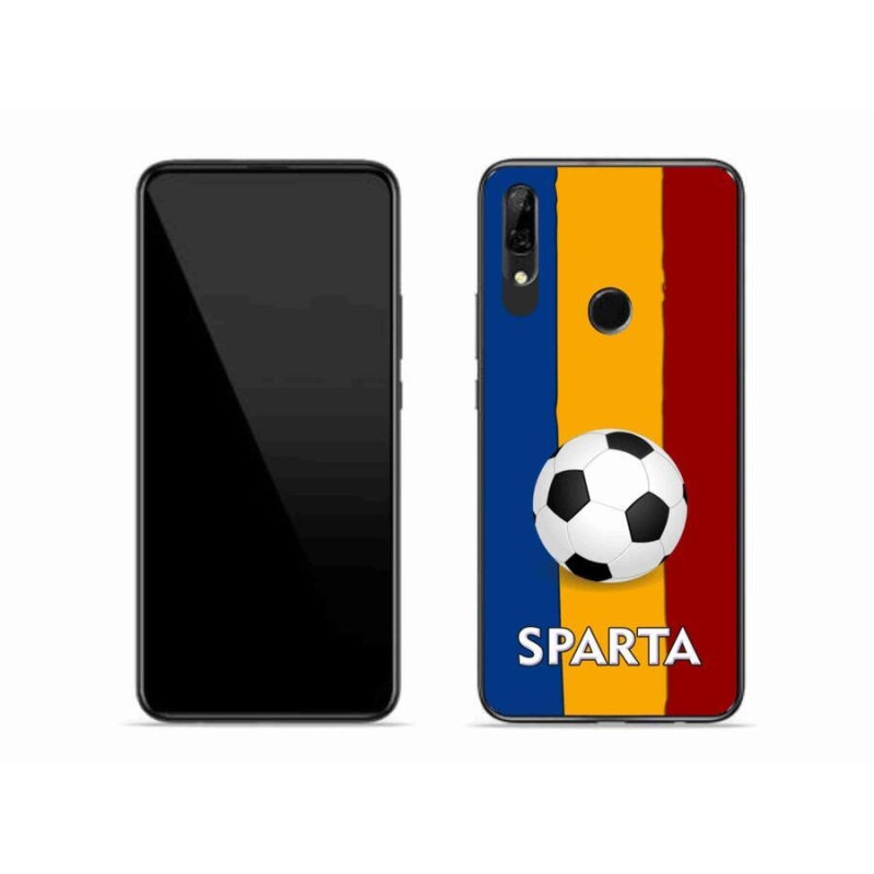 Gél borítás mmCase mobil Huawei P Smart Z - futball 1