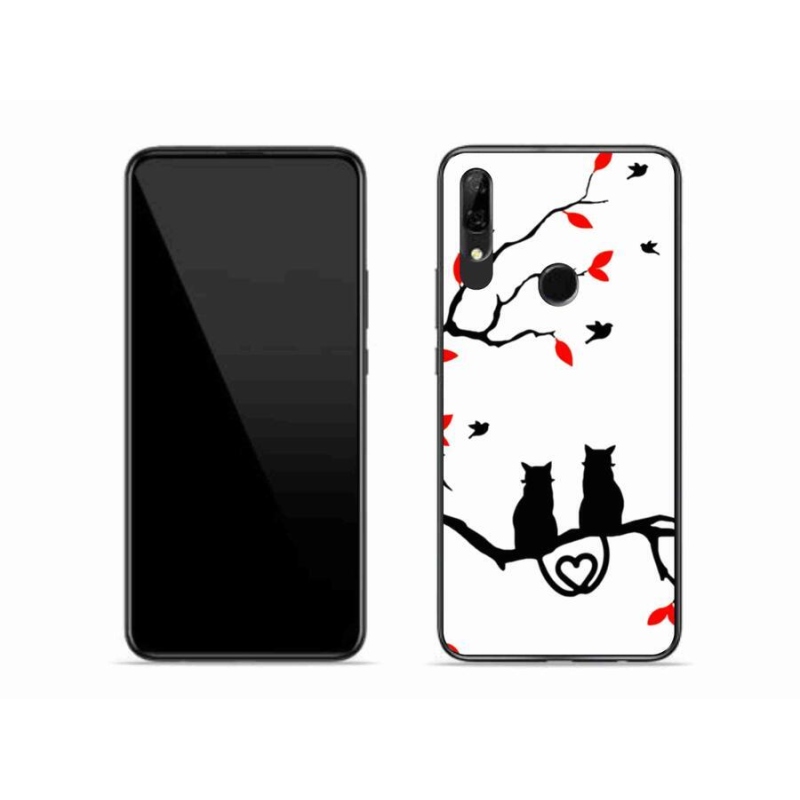 Gél borító mmCase a Huawei P Smart Z számára - macska szeretet