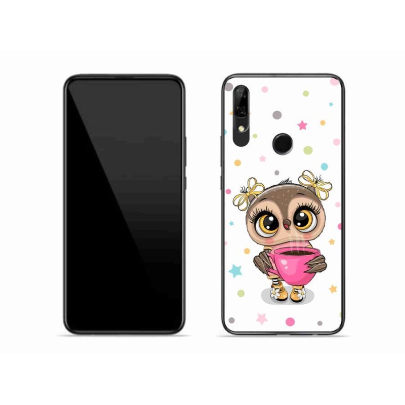 Gél borító mmCase a mobil Huawei P Smart Z - rajzfilm bagolyhoz