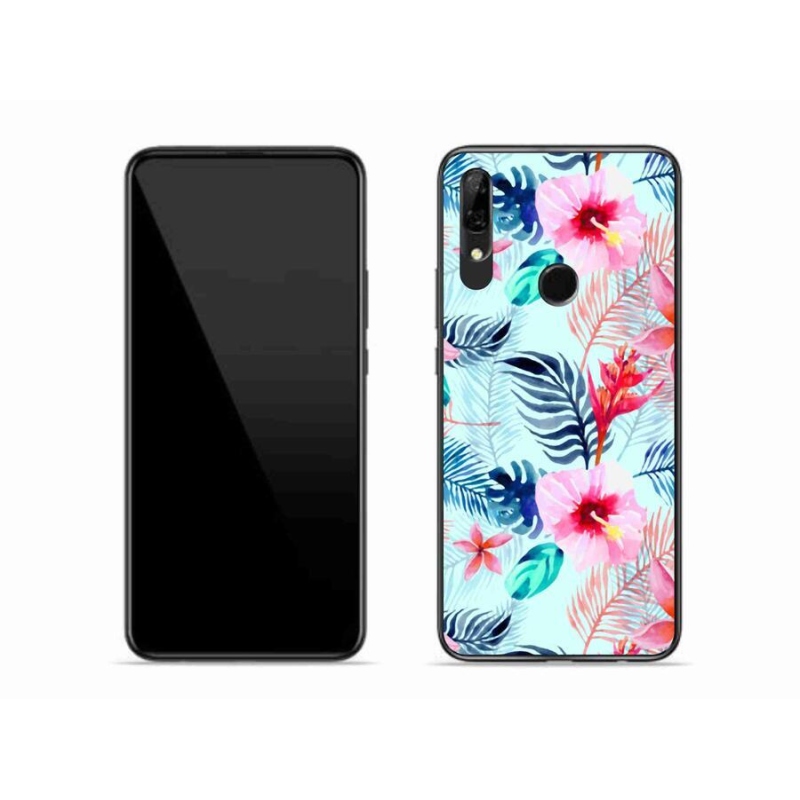 Gél borító mmCase a mobil Huawei P Smart Z - virágokhoz