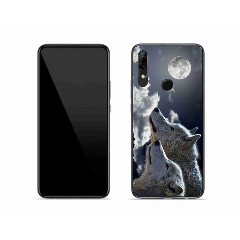 Gél védőburkolat mmCase a Huawei P Smart Z készülékhez - farkasok