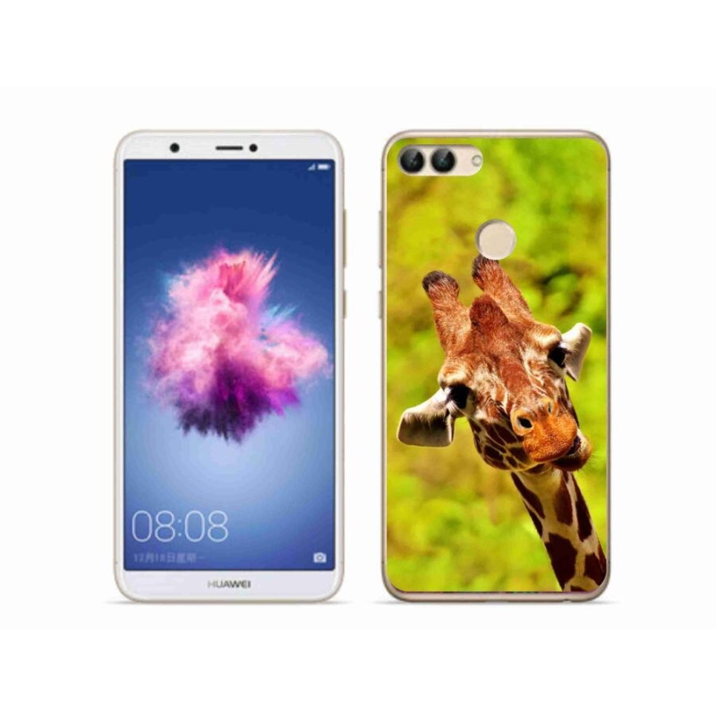 Gél borítás mmCase a Huawei P Smarthoz - zsiráf