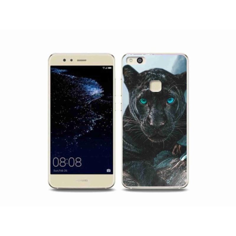Gél borítás mmCase a Huawei P10 Lite készülékhez - fekete párduc