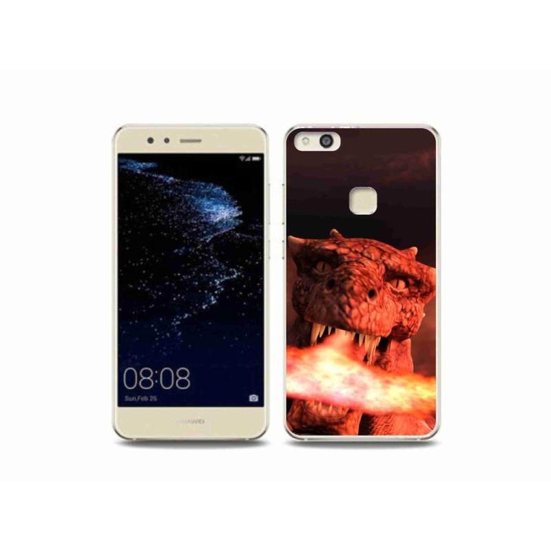 Gél borítás mmCase a mobil Huawei P10 Lite készülékhez - sárkány