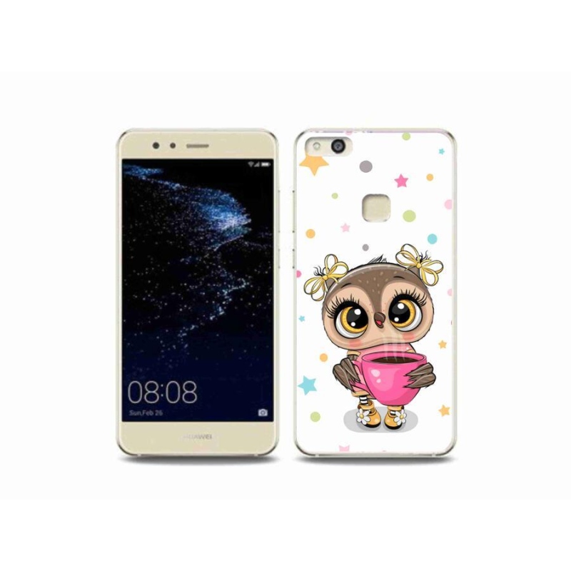 Gél borítás mmCase a Huawei P10 Lite készülékhez - rajzfilm bagoly