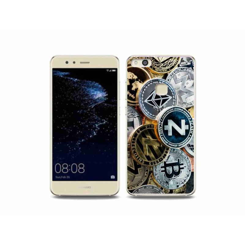 Gél borítás mmCase a Huawei P10 Lite számára - kriptovaluták