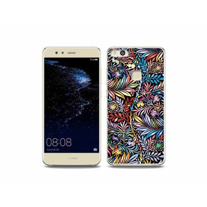 Gél borító mmCase a mobil Huawei P10 Lite - virágok 5