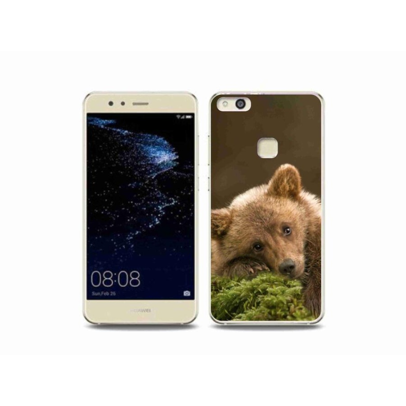 Gél borítás mmCase a Huawei P10 Lite számára - medve
