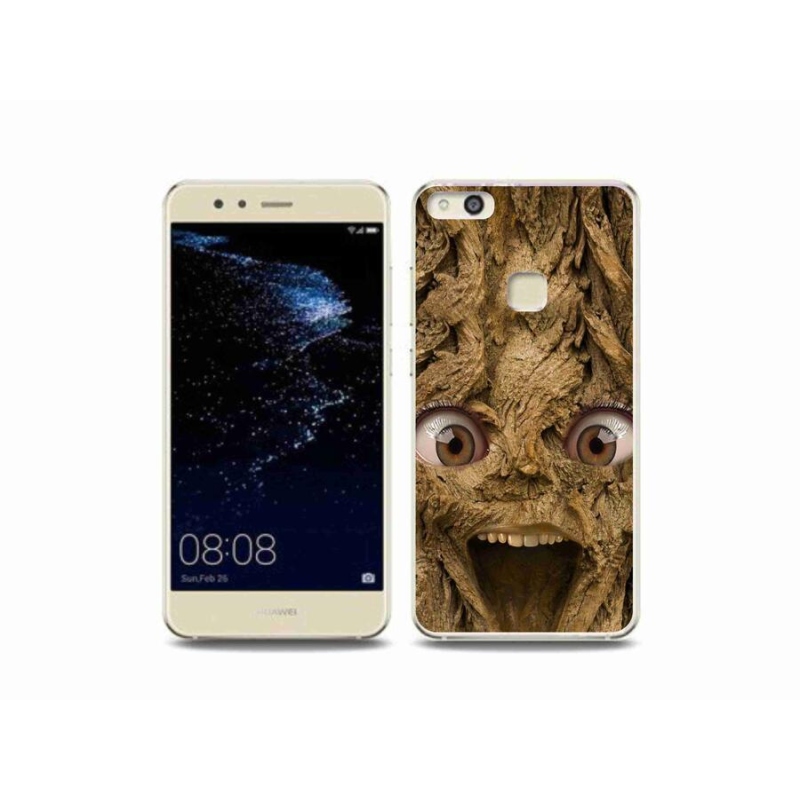 Gél borító mmCase a Huawei P10 Lite készülékhez - boldog fa szemekkel