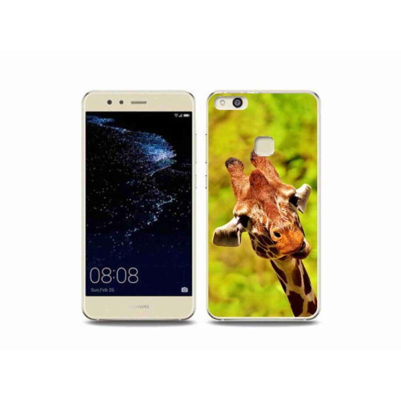 Zselés borítás mmCase a Huawei P10 Lite készülékhez - zsiráf