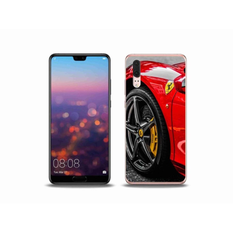 Zselés borítás mmCase a Huawei P20 készülékhez - autó 1