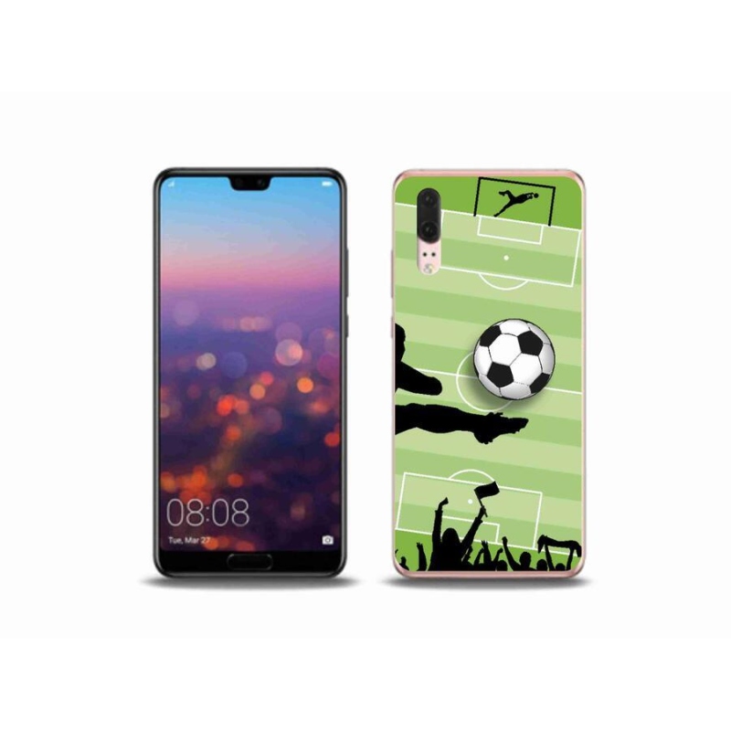 Gél borítás mmCase mobil Huawei P20 - futball 3