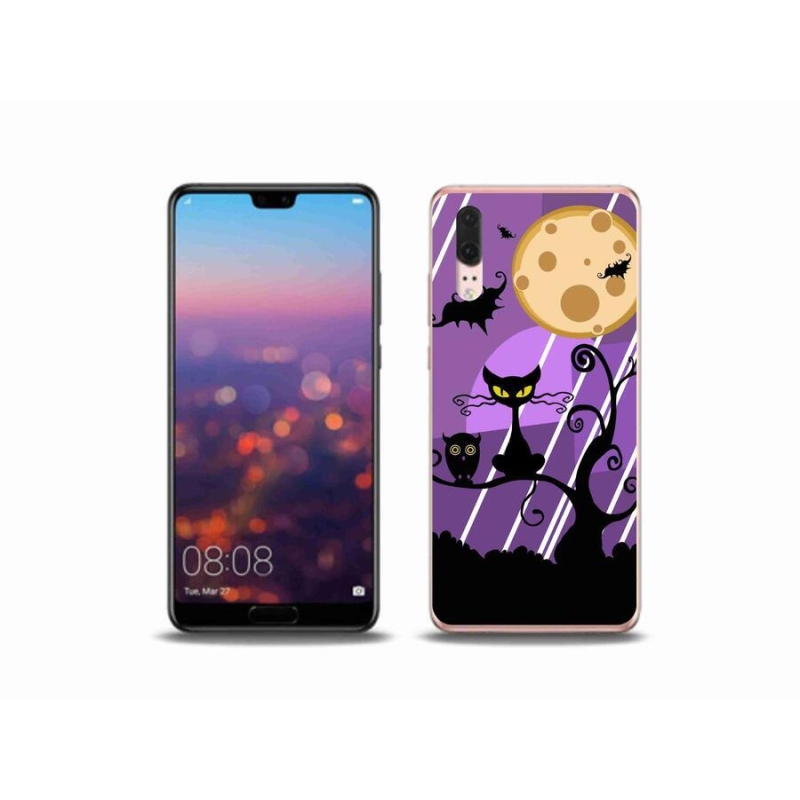 Gél borítás mmCase a Huawei P20 készülékhez - halloween