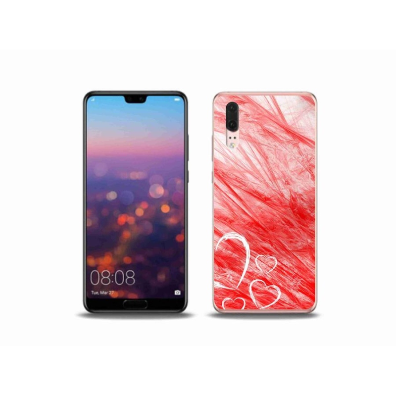 Gél borítás mmCase a Huawei P20 készülékhez - szív