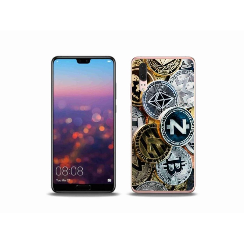 Gél borítás mmCase a Huawei P20 készülékhez - kriptovaluták