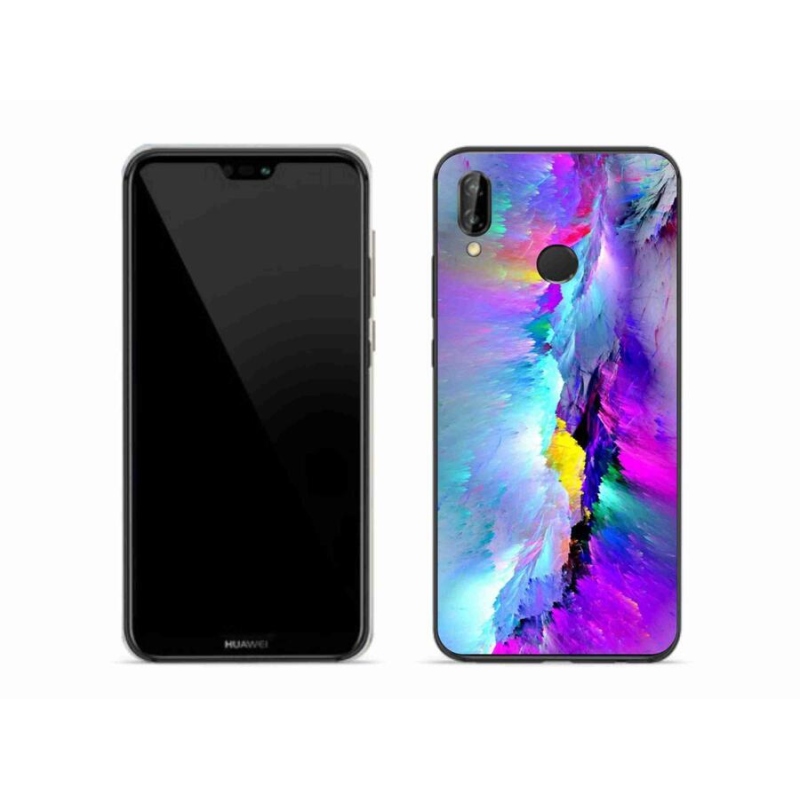 Zselés borítás mmCase a Huawei P20 Lite készülékhez - absztrakt