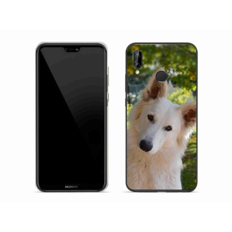 Zselés borítás mmCase a Huawei P20 Lite készülékhez - fehér Swiss Shepherd 1