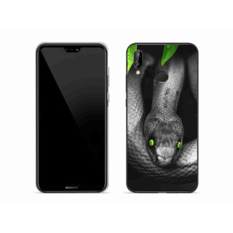 Gél borítás mmCase a Huawei P20 Lite készülékhez - kígyó