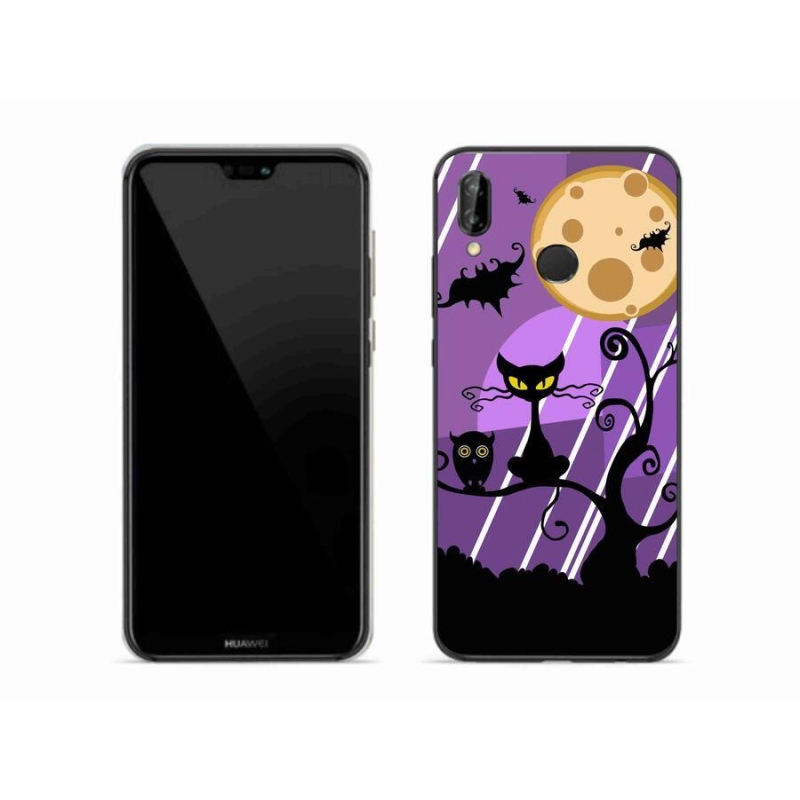Gél borítás mmCase a Huawei P20 Lite készülékhez - halloween