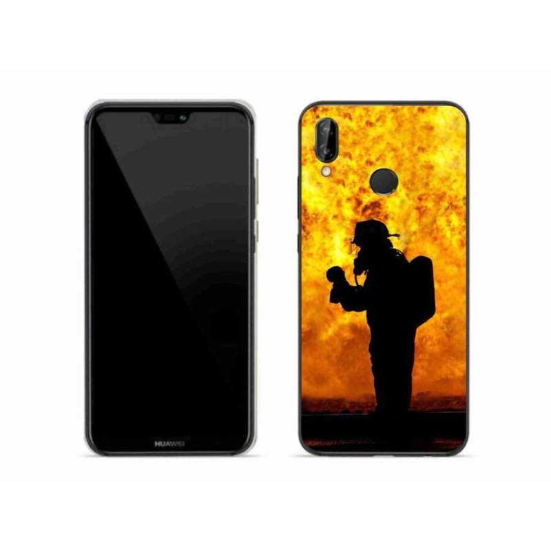 Gél borítás mmCase a Huawei P20 Lite számára - tűzoltó