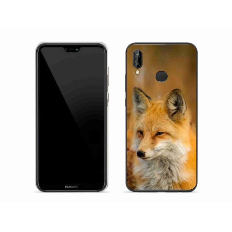 Gél borítás mmCase a Huawei P20 Lite készülékhez - róka