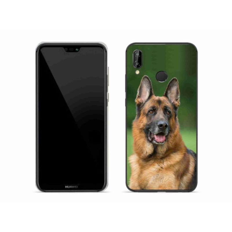Gél borítás mmCase a Huawei P20 Lite készülékhez - Német juhászkutya
