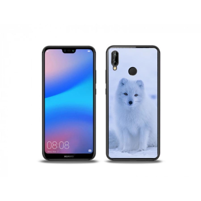 Gél borítás mmCase a Huawei P20 Lite készülékhez - polár róka