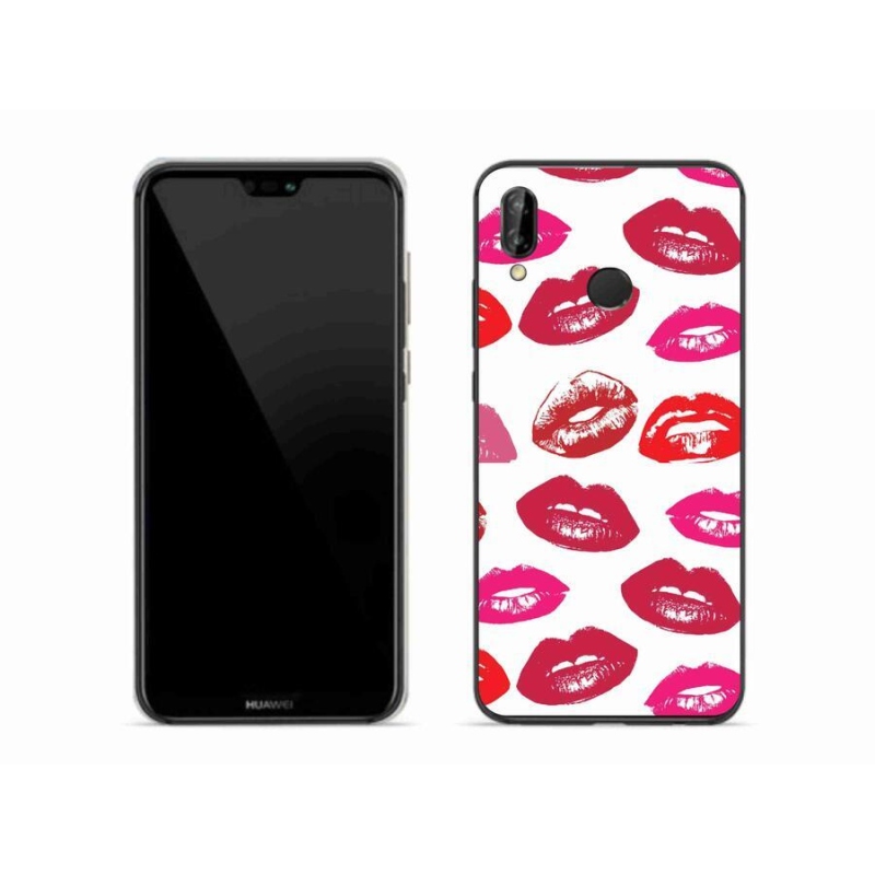 Gél borítás mmCase a Huawei P20 Lite készülékhez - ajkak