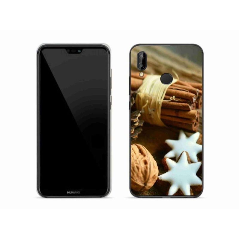 Gél borítás mmCase a Huawei P20 Lite készülékhez - fahéj és mézeskalács