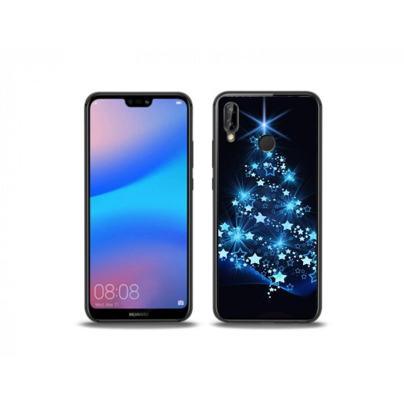 Gél borítás mmCase a Huawei P20 Lite számára - karácsonyfa