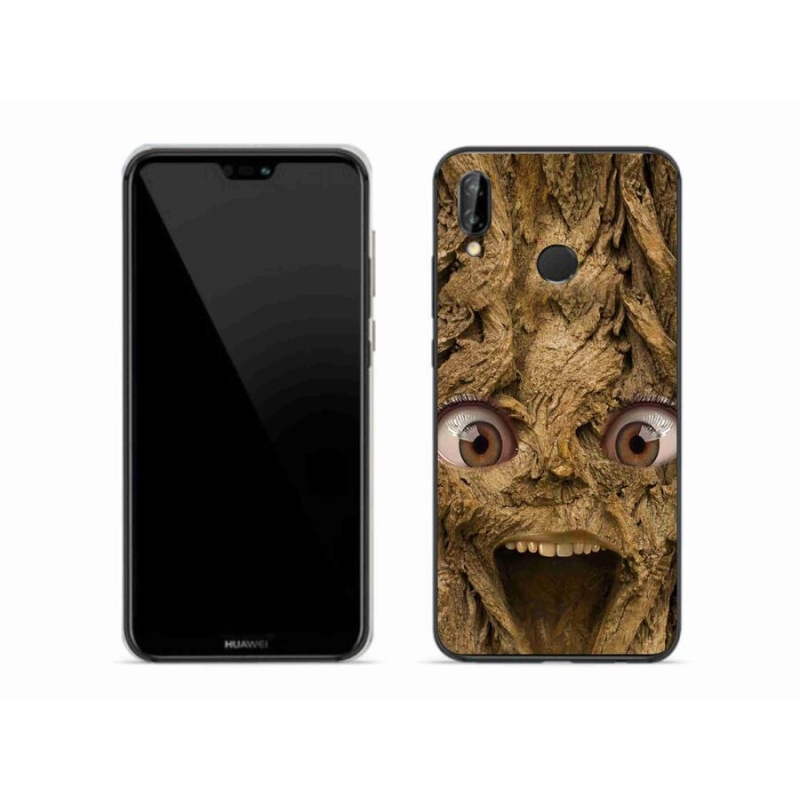 Gél borítás mmCase a Huawei P20 Lite készülékhez - boldog fa szemekkel